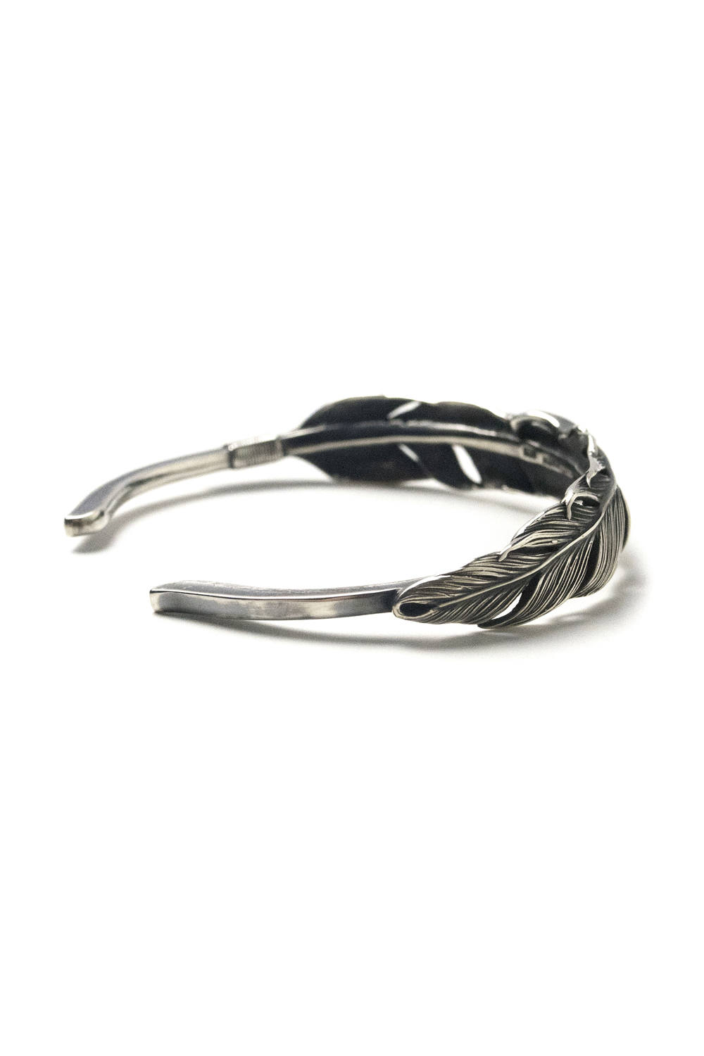 【美品】【超希少】TMT × HARIM フェザーバングル HARIM - 【お取り寄せ可能】Double feather bangle [SV