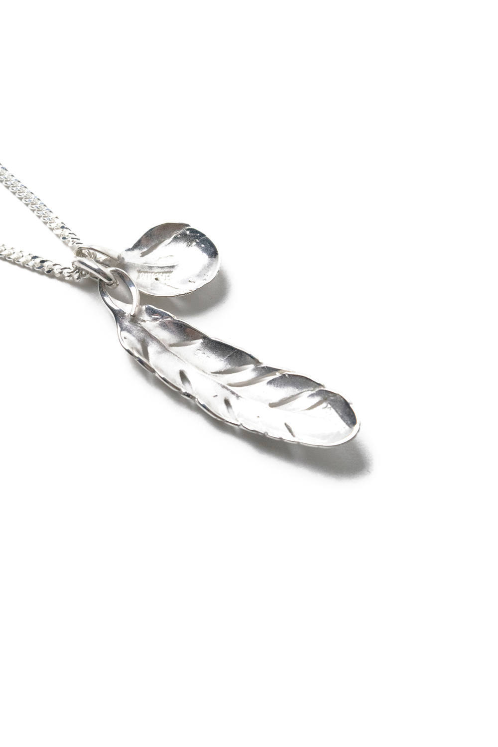 HARIM - 【お取り寄せ可能】New Leaf feather VERY SHINE Necklace