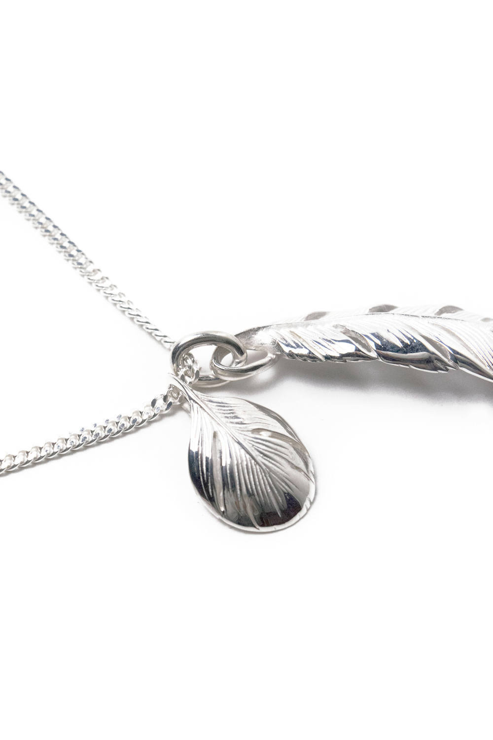 HARIM - 【お取り寄せ可能】New Leaf feather VERY SHINE Necklace