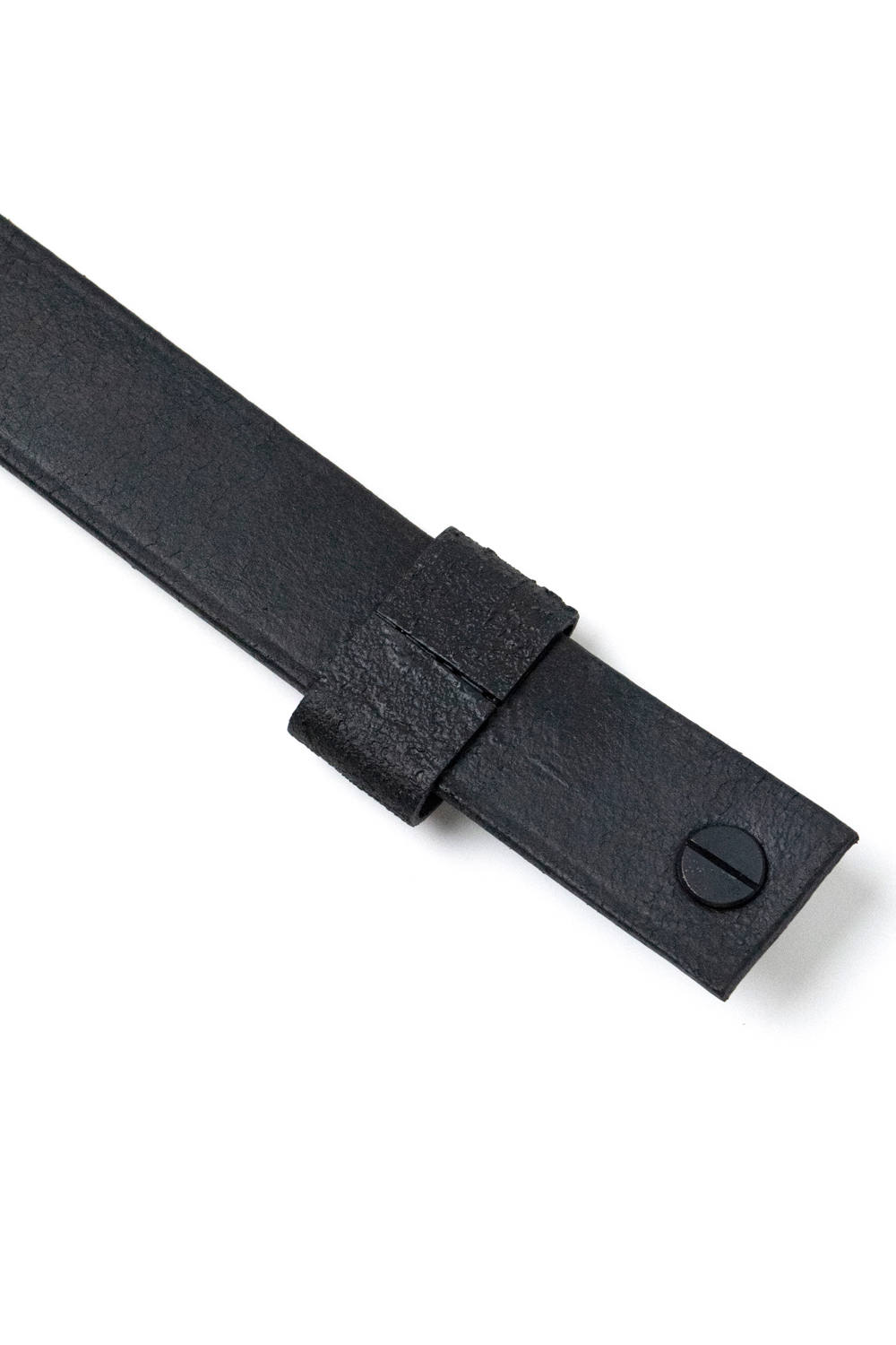 KAGARI YUSUKE - 【お取り寄せ可能】フラットバーベルト [黒い壁