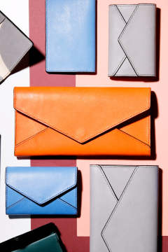 Nibur 18aw Envy Long Wallet Orange エンヴィー 封筒型長財布 オレンジ Bonita