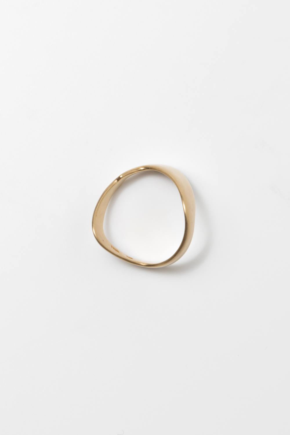 siki - 【お取り寄せ可能】ドローイングリング-ワイド [SILVER(18K