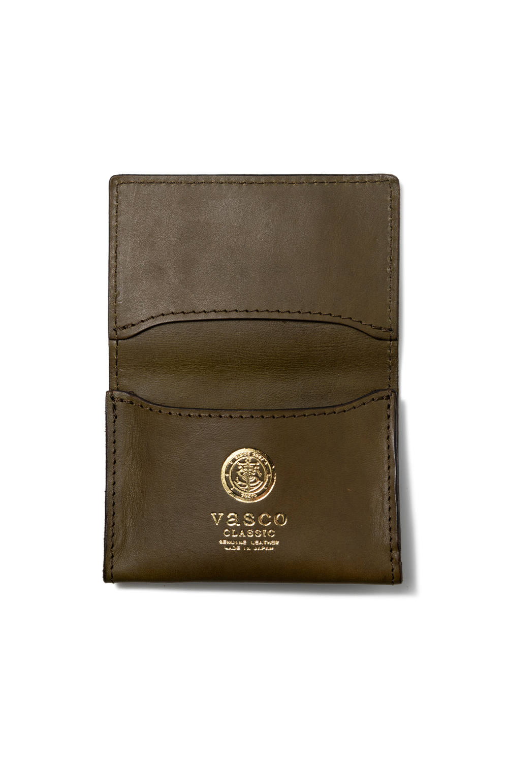 vasco - レザーカードケース [オリーブ] / LEATHER CARD CASE [VERDE